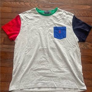Polo Ralph Lauren Color Blocked TShirt Medium